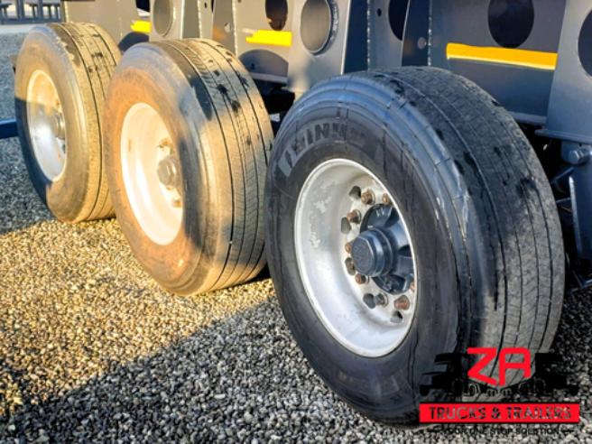 2009 AFRIT TRI AXLE ALUMINIUM FLAT DECK TRAILER #53283]